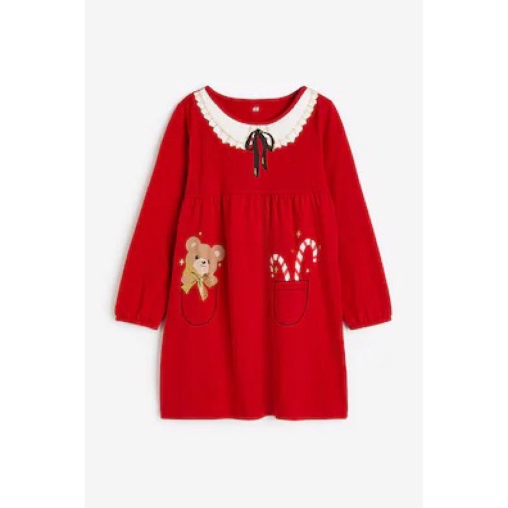 H&M Red Holiday Dress | 8-10 YRS
